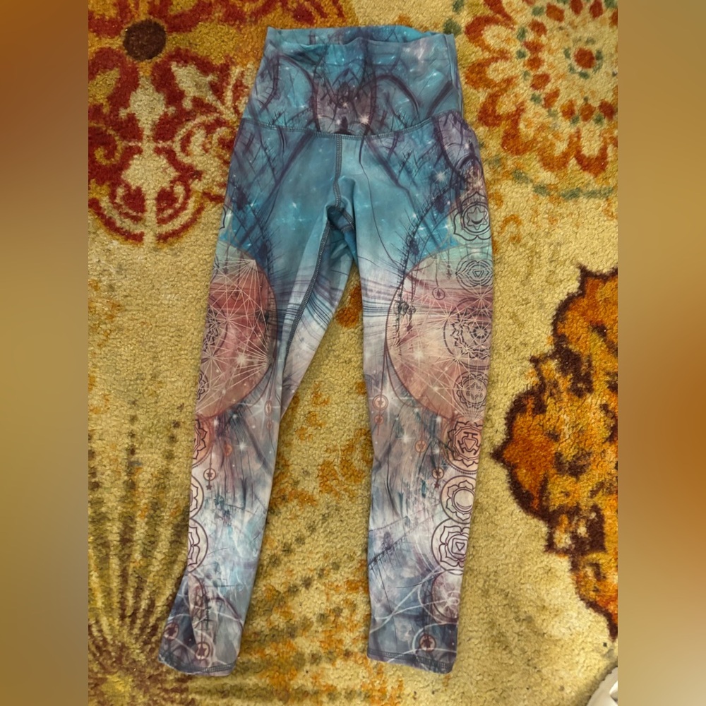 Evolution And Creation Galaxy Small Leggings In B… - image 1